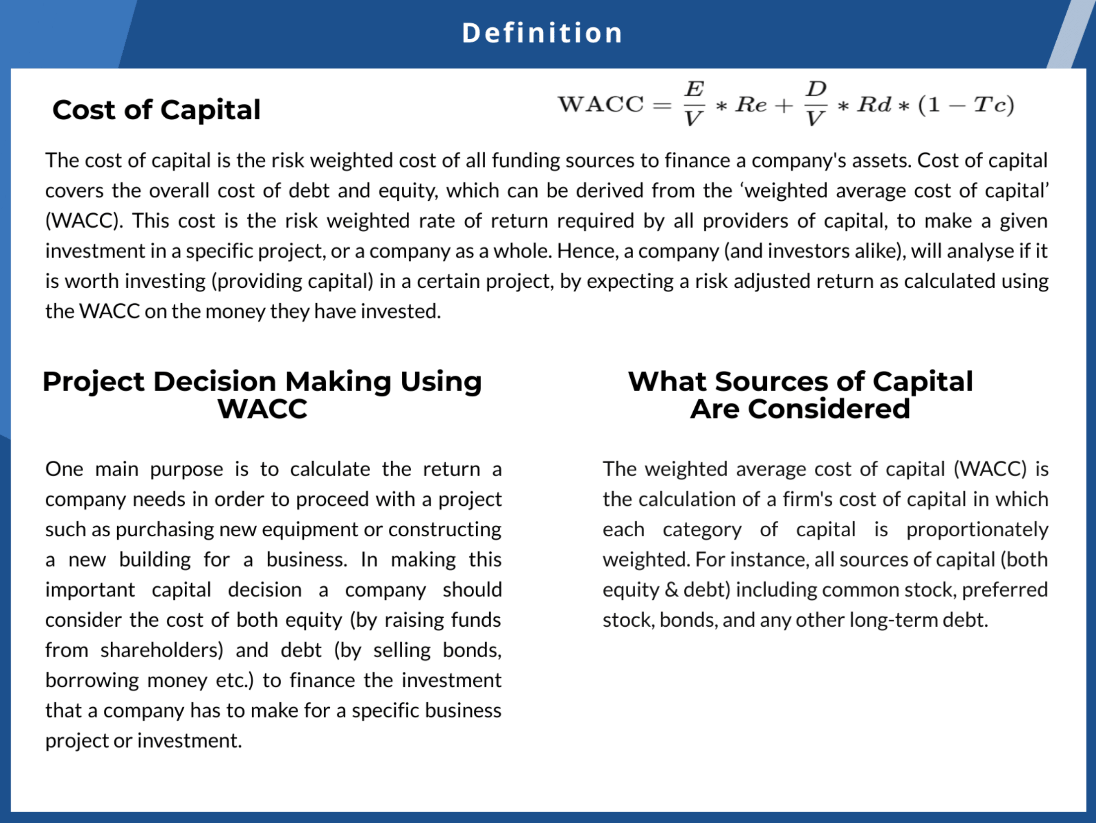 Cost of Equity vs Cost of Debt 4